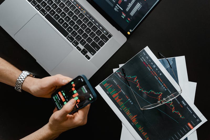 AI-powered robo-advisor interface showing personalised investment portfolio recommendations