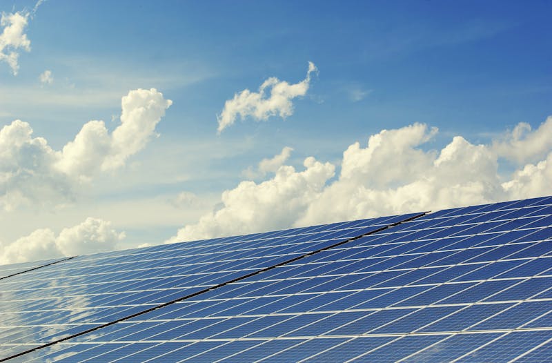 Solar panel monitoring app showing real-time energy production and consumption data dashboard